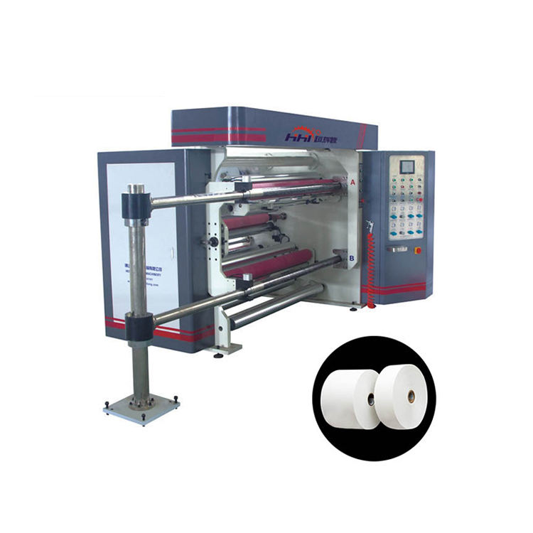 breathable and non breathable PE film pet coil slitting Machine