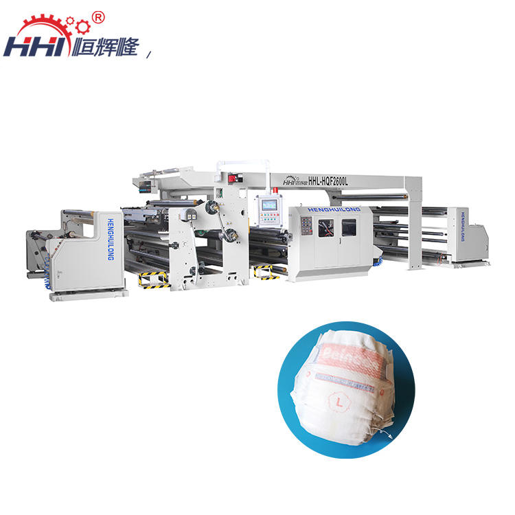 Fully Automatic Electric Disposal Medical Protective Pad Baby Diaper Back Sheet Adult Incontinence Pads Hot Melt Glue Wood
