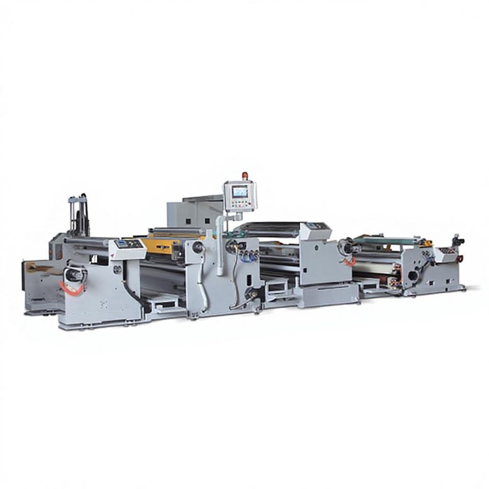 Electric Automatic Hot Melt Rubber Roller Compound Laminating Machine Motor 96KW High Productivity Textile Protective Garment